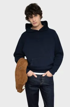 Мужское темно-синее худи Georgio Синий L ZADIG&VOLTAIRE JMSS01321_ENCRE