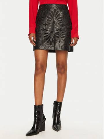 Vero Moda Спідниця зі штучної шкіри Rocky 10330112 Чорний Slim Fit Vero Moda Спідниця зі штучної шкіри Rocky 10330112 Чорний Slim Fit