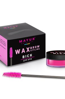 Воск для бровей Mayur Wax Brow Styling с аргановым маслом, 10 мл