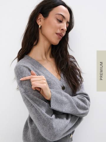 Mohito - Кардиган - сірий - XL Mohito - Кардиган - сірий - XL