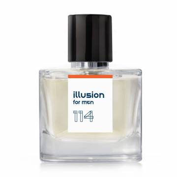 Ellysse Illusion 114 Парфюмированная вода мужская, 60 мл Ellysse Illusion 114 Парфюмированная вода мужская, 60 мл