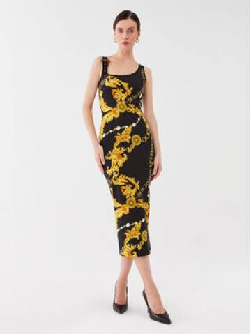 Versace Jeans Couture Повсякденна сукня 75HAO976 Чорний Slim Fit Versace Jeans Couture Повсякденна сукня 75HAO976 Чорний Slim Fit