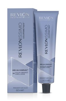 Перманентная краска для волос Revlon Professional Revlonissimo Colorsmetique Ker-Ha Complex Cools 7.1 Medium Ash Blonde, 60 мл