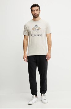 Хлопковая футболка Columbia