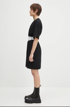 Хлопковое платье MM6 Maison Margiela