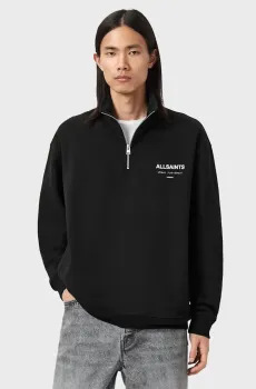 Мужская черная спортивная кофта UNDERGROUND Черный M AllSaints M042NB
