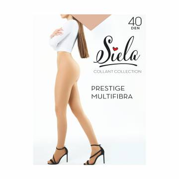 Колготки женские Siela Prestige Multifibra, 40 DEN, Daino, размер 3 Колготки женские Siela Prestige Multifibra, 40 DEN, Daino, размер 3
