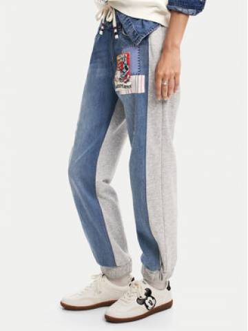Desigual Joggery 24WWDD89 Голубий Regular Fit Desigual Joggery 24WWDD89 Голубий Regular Fit