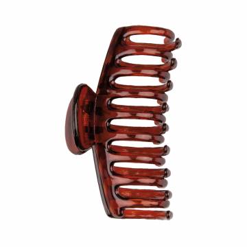 Зажим для волос TITANIA Дино, пластик, 1шт, 9см, коричневый, 7960 B