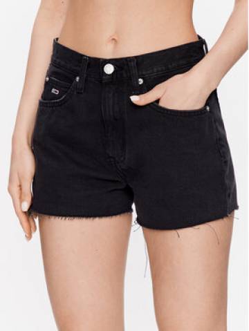 Tommy Jeans Джинсові шорти Hot Pant DW0DW15591 Чорний Regular Fit Tommy Jeans Джинсові шорти Hot Pant DW0DW15591 Чорний Regular Fit