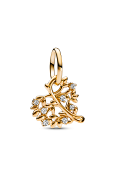 Намистина "Блискуче родинне дерево-серце"