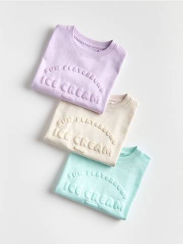 Reserved - BOYS` T-SHIRT - бежевий - 271CJ-08X Reserved - BOYS` T-SHIRT - бежевий - 271CJ-08X