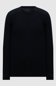 Синий джемпер из кашемира
