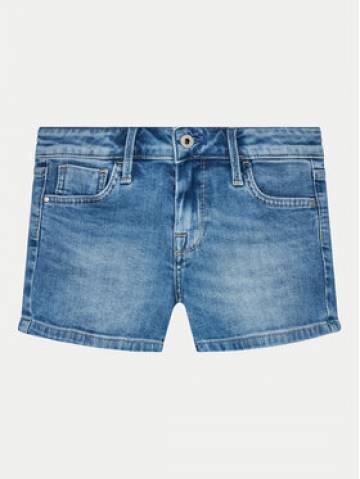 Pepe Jeans Джинсові шорти Slim Short Jr PG800860MP0 Голубий Slim Fit Pepe Jeans Джинсові шорти Slim Short Jr PG800860MP0 Голубий Slim Fit