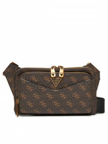 Guess Плоска сумка HMSILO P5114 Коричневий Guess Плоска сумка HMSILO P5114 Коричневий