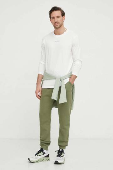 Спортивные штаны G-Star Raw цвет зелёный однотонные Спортивные штаны G-Star Raw цвет зелёный однотонные
