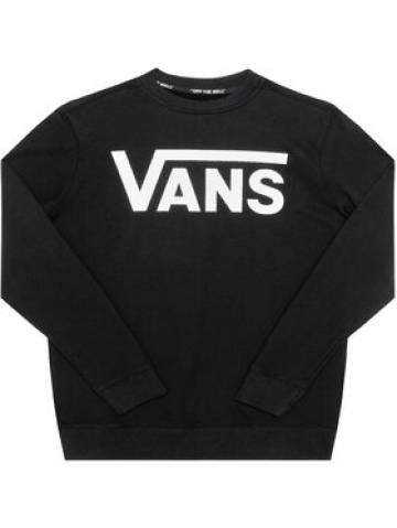 Vans Світшот Classic Crew VN0A36MZ Чорний Regular Fit Vans Світшот Classic Crew VN0A36MZ Чорний Regular Fit