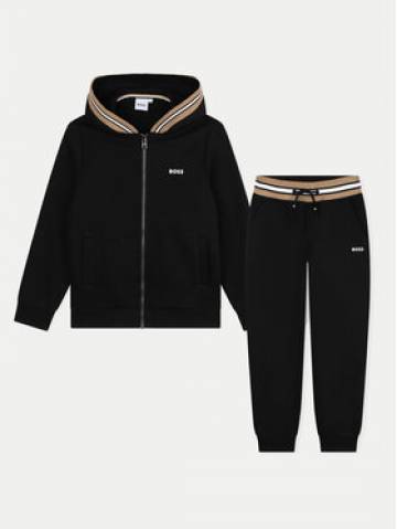 Boss Спортивний костюм J51135 D Чорний Regular Fit Boss Спортивний костюм J51135 D Чорний Regular Fit