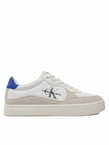 Calvin Klein Jeans Снікерcи Classic Cupsole Low Mix Mtl YM0YM01033 Білий Calvin Klein Jeans Снікерcи Classic Cupsole Low Mix Mtl YM0YM01033 Білий