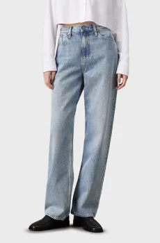 Женские голубые джинсы HIGH RISE LOOSE Голубой 30-32 Calvin Klein Jeans J20J225002