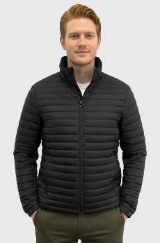 Куртка короткая черного цвета SB-26185-vostok-black