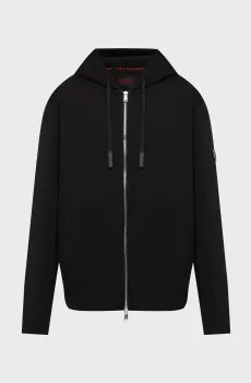 Мужское черное худи Черный XL Guess M6RQ05.KD132;JBLK