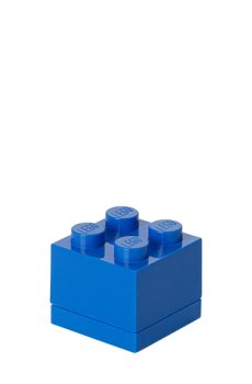 Міні-бокс для зберігання LEGO Lifestyle Цеглинка 4 синій (40111731)