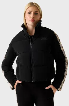 Женская черная куртка Черный L Guess V5BL11.WGYC2;JBLK