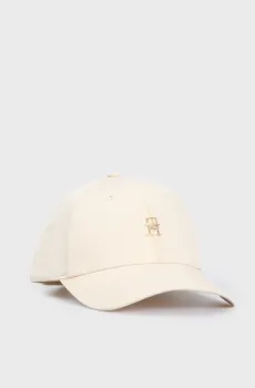 Женская бежевая кепка ELEVATED CHIC CAP Бежевый ONESIZE Tommy Hilfiger AW0AW16843