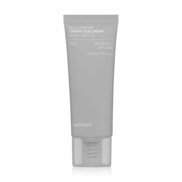 Солнцезащитный крем для лица Celimax Dual Barrier Watery Sun Cream, SPF 50+ PA++++, для чувствительной и сухой кожи, 40 мл Солнцезащитный крем для лица Celimax Dual Barrier Watery Sun Cream, SPF 50+ PA++++, для чувствительной и сухой кожи, 40 мл