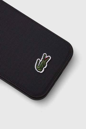 Чехол на телефон Lacoste iPhone 15 / 14 / 13 6.1" цвет чёрный Чехол на телефон Lacoste iPhone 15 / 14 / 13 6.1" цвет чёрный