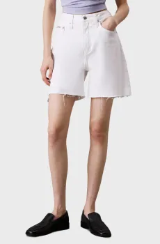Женские белые джинсовые шорты BERMUDA Белый 24 Calvin Klein Jeans J20J225201