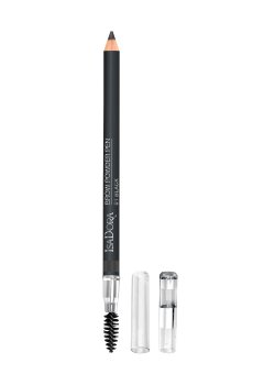 Карандаш для бровей IsaDora Brow Powder Pen со щеточкой, 01 Black, 1.1 г