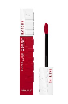 Стойкая жидкая матовая помада для губ Maybelline New York Super Stay Matte Ink, 20 Pioneer, 5 мл