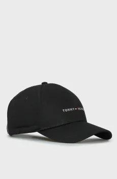 Мужская черная кепка FOUNDATION Черный ONESIZE Tommy Hilfiger AM0AM13431