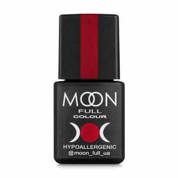 Гель-лак для ногтей Moon Full Color Hypoallergenic Gel Polish 139 темно-красный, 8 мл Гель-лак для ногтей Moon Full Color Hypoallergenic Gel Polish 139 темно-красный, 8 мл