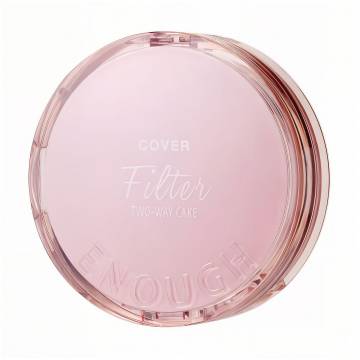 Пудра для лица Enough Cover Filter Two-Way Cake, SPF 28 PA++, со сменным блоком, 21, 2*12 г Пудра для лица Enough Cover Filter Two-Way Cake, SPF 28 PA++, со сменным блоком, 21, 2*12 г