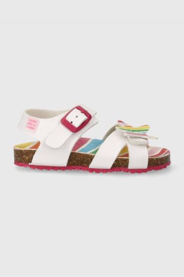 Детские сандалии Agatha Ruiz de la Prada цвет белый Детские сандалии Agatha Ruiz de la Prada цвет белый