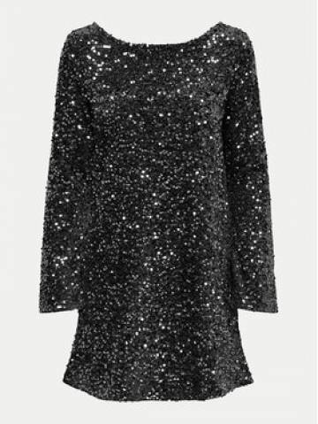 JDY Коктейльна сукня Sara 15337656 Чорний Regular Fit JDY Коктейльна сукня Sara 15337656 Чорний Regular Fit