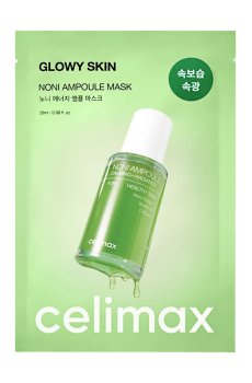 Питательная тканевая маска для лица Celimax The Real Noni Energy Ampoule Mask с нони, 25 мл