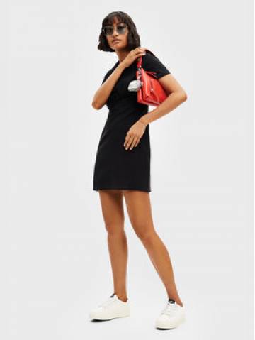 Desigual Повсякденна сукня Keira 22WWVW46 Чорний Slim Fit Desigual Повсякденна сукня Keira 22WWVW46 Чорний Slim Fit