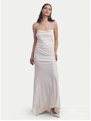YAS Вечірня сукня Dottea 26030334 Écru Slim Fit YAS Вечірня сукня Dottea 26030334 Écru Slim Fit