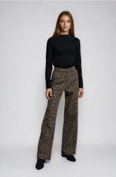 Прямі джинси - різнобарвний