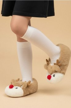 Різдвяні капці - рожевий