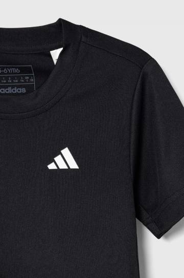 Детская футболка adidas Performance B CLUB 3STR TEE цвет чёрный с принтом HR4229 Детская футболка adidas Performance B CLUB 3STR TEE цвет чёрный с принтом HR4229