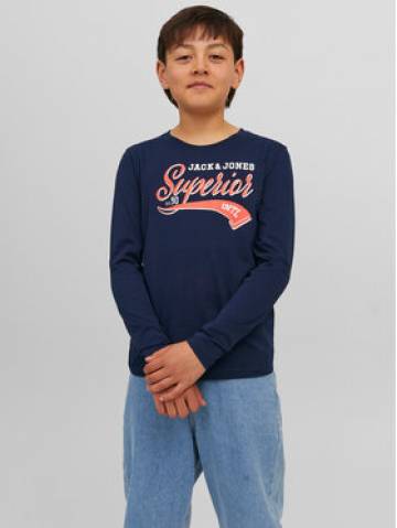 Jack&Jones Junior Блузка 12237371 Cиній Regular Fit Jack&Jones Junior Блузка 12237371 Cиній Regular Fit