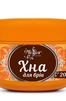 Хна для бровей Mayur темно-коричневая, 20 г