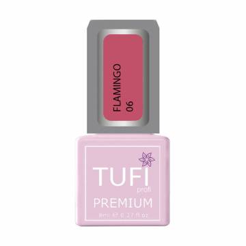 Гель-лак для ногтей Tufi profi Premium Flamingo 06 Нежный поцелуй, 8 мл Гель-лак для ногтей Tufi profi Premium Flamingo 06 Нежный поцелуй, 8 мл