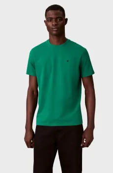 Мужская зеленая футболка CLASSIC Зеленый L Calvin Klein Jeans LV04RD254G