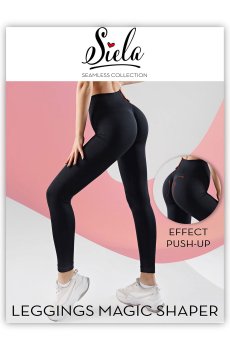Леггинсы женские Siela Leggins Magic Shaper черные, размер L/XL